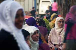 Agadir. Femmes marocaines.
