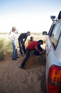 Partir dans le désert sans s’ensabler aurait été trop facile :)