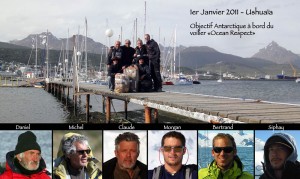 Le 1er janvier 2011 à Ushuaïa, l’équipe du « Kim » constituée de Daniel, Michel et Claude (le père de Morgan) est enfin réunie. En 1981, ils étaient partis explorer l’Antarctique durant 13 mois. 30 ans plus tard, Solidream se joint à eux pour revivre une partie de cette expédition hors du commun.