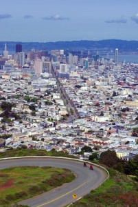 San Francisco by bike, of course ! Chaque jour nous prenons nos vélos sans les sacoches et partons à la découverte de cette ville exceptionnelle. L'occasion pour nous de retrouver une ambiance urbaine qui nous manque parfois.