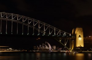 L'Opéra de Sydney et l'Harbor Bridge