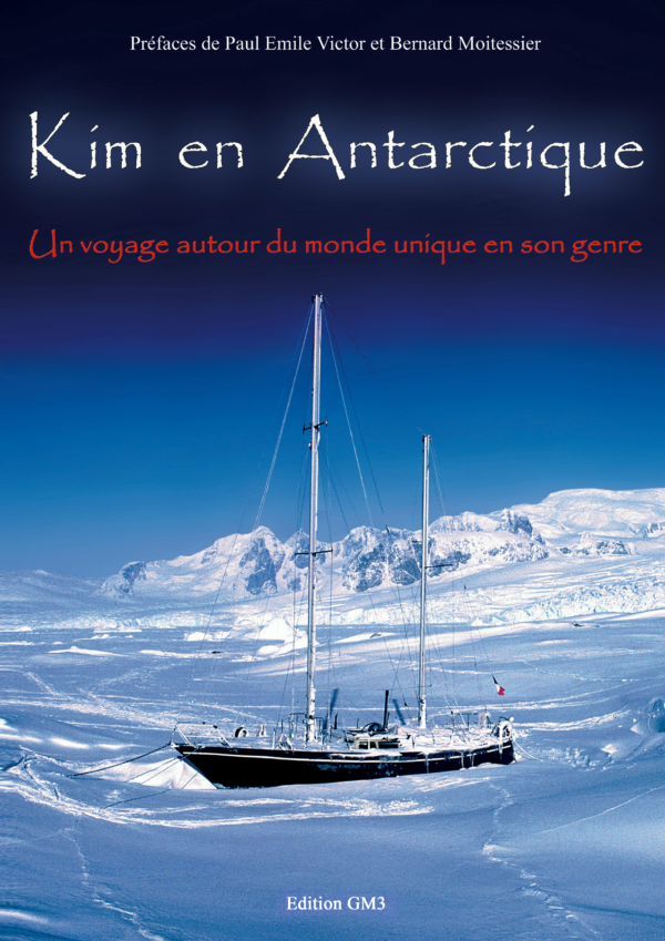 Page de garde du livre Kim en Antarctique