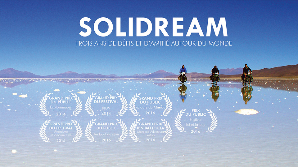 Affiche du film "Solidream, trois ans de défis et d'amitié autour du monde"