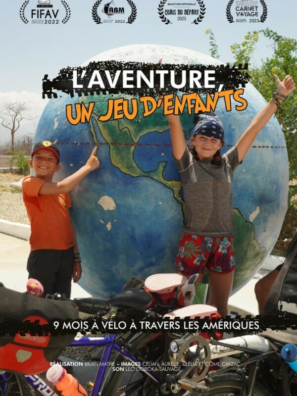 Affiche du film "L'aventure un jeu d'enfants"