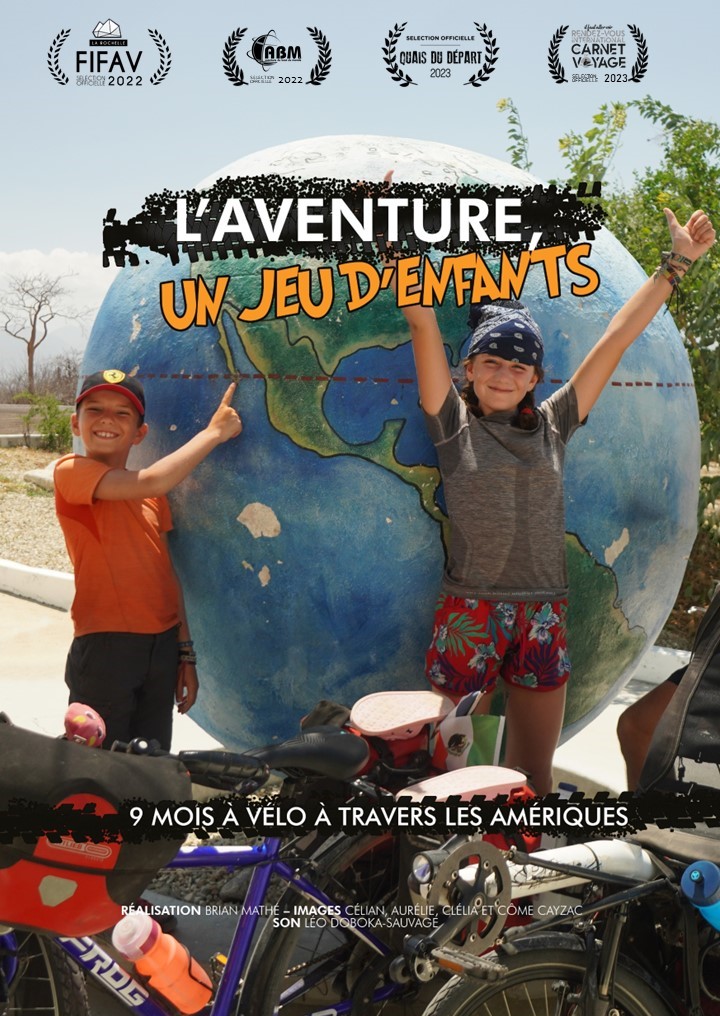 Affiche du film "L'aventure un jeu d'enfants"